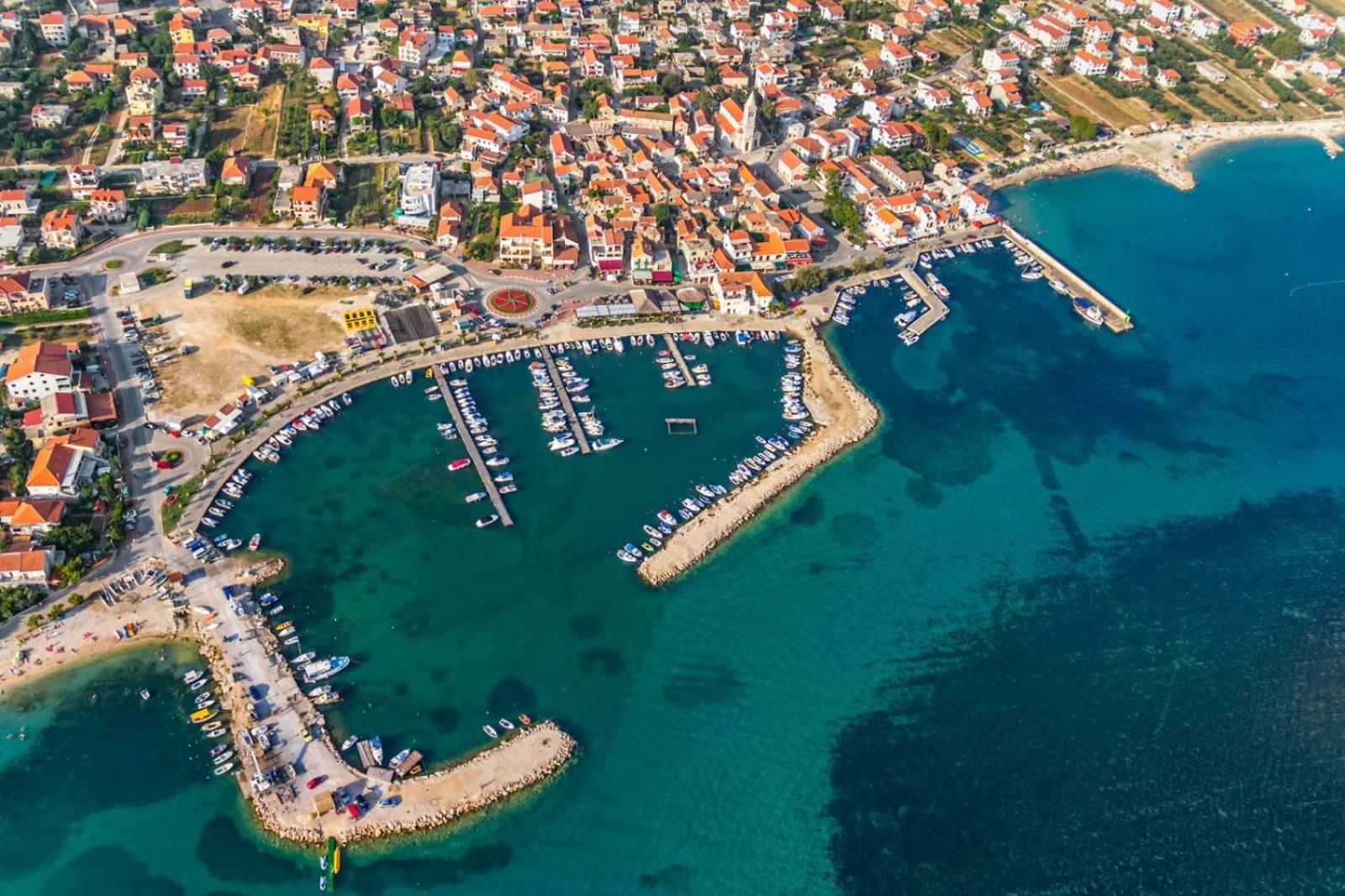 Studio Apartment In Biograd Na Moru With Terrace, Air Conditioning, Wi-Fi Экстерьер фото