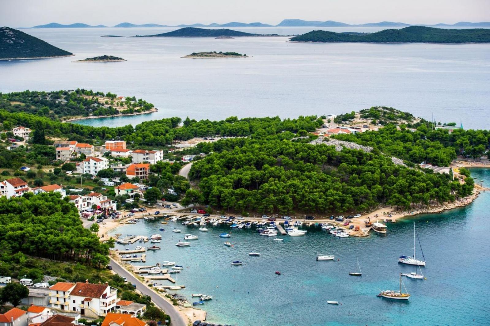 Studio Apartment In Biograd Na Moru With Terrace, Air Conditioning, Wi-Fi Экстерьер фото